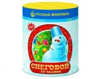 Батарея салютов Снеговой Р7212 купить от производителя Русский Фейерверк — Красногвардейское