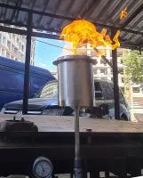 Газовая горелка ГВД 379 10 89 00 ПС (514271) монтаж вечный огонь ø 154 мм. ветроустойчивая  в Красногвардейском