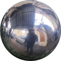 Шар ø 450 мм. полый полированный (517582) производство - сфера арт-объект пустотелая в Красногвардейском