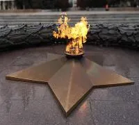Звезда вечного огня листовая бронза чугун в Красногвардейском (518589)