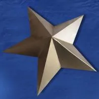 Звезда на обелиск латунь (197203) поставка - стела памятник ø 600 мм. пустотелая  в Красногвардейском