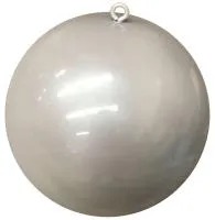 Новогодний шар белый (518857) ∅ 250 мм. Красногвардейское