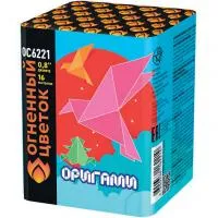 Батарея салютов Оригами ОС6221 купить от производителя Огненный Цветок — Красногвардейское