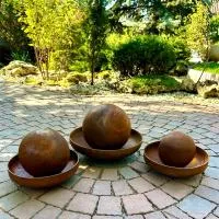 Фонтан 3D шар КОРТЕН (518896) ∅ 500 ∅ 650 ∅ 750 Красногвардейское 